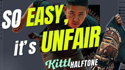 Mastering DTF Printing with Halftones: A Step-by-Step Guide Using Kittl