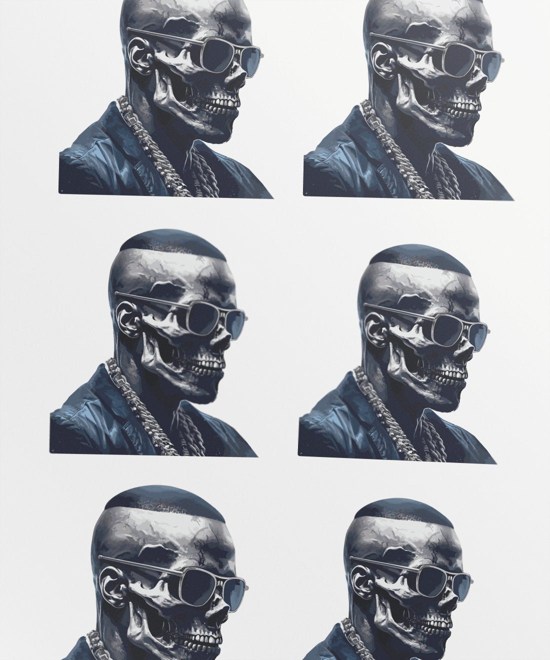 urban-skull-thug_-artistic-skeleton-in-suit-with-sunglasses-necklace - Image 1