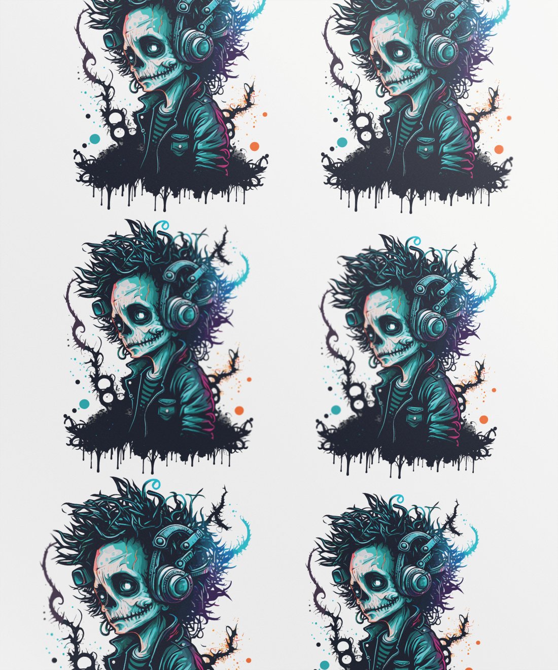 musical-skeleton_-a-creative-and-unique-artistic-representation - Image 1