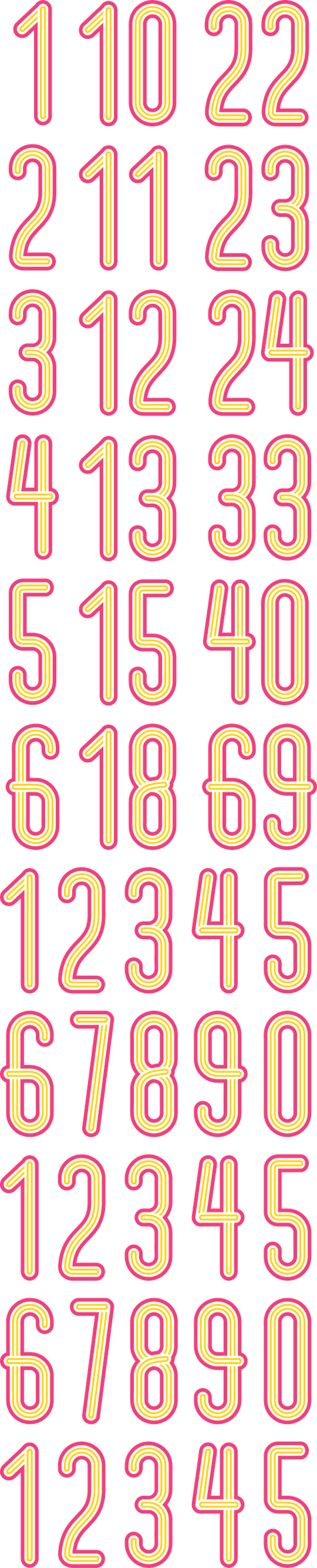 DTF Transfers By Size 3