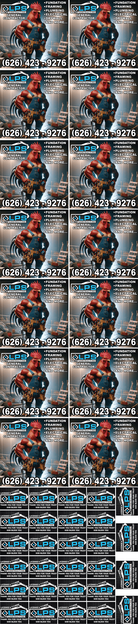 DTF Transfers By Size 3