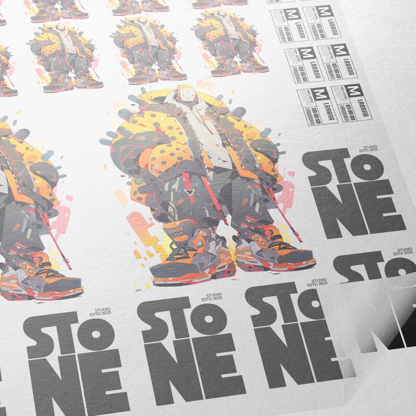 SuperVIVID UV DTF Decal Stickers