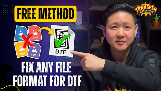 How We Fix DTF Artwork When We Don’t Have the Right File Format (Step-by-Step, Free)