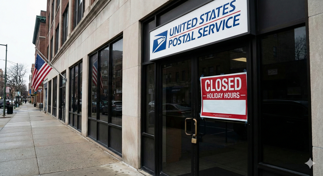 United States Postal Service USPS 2026 Holiday Closures