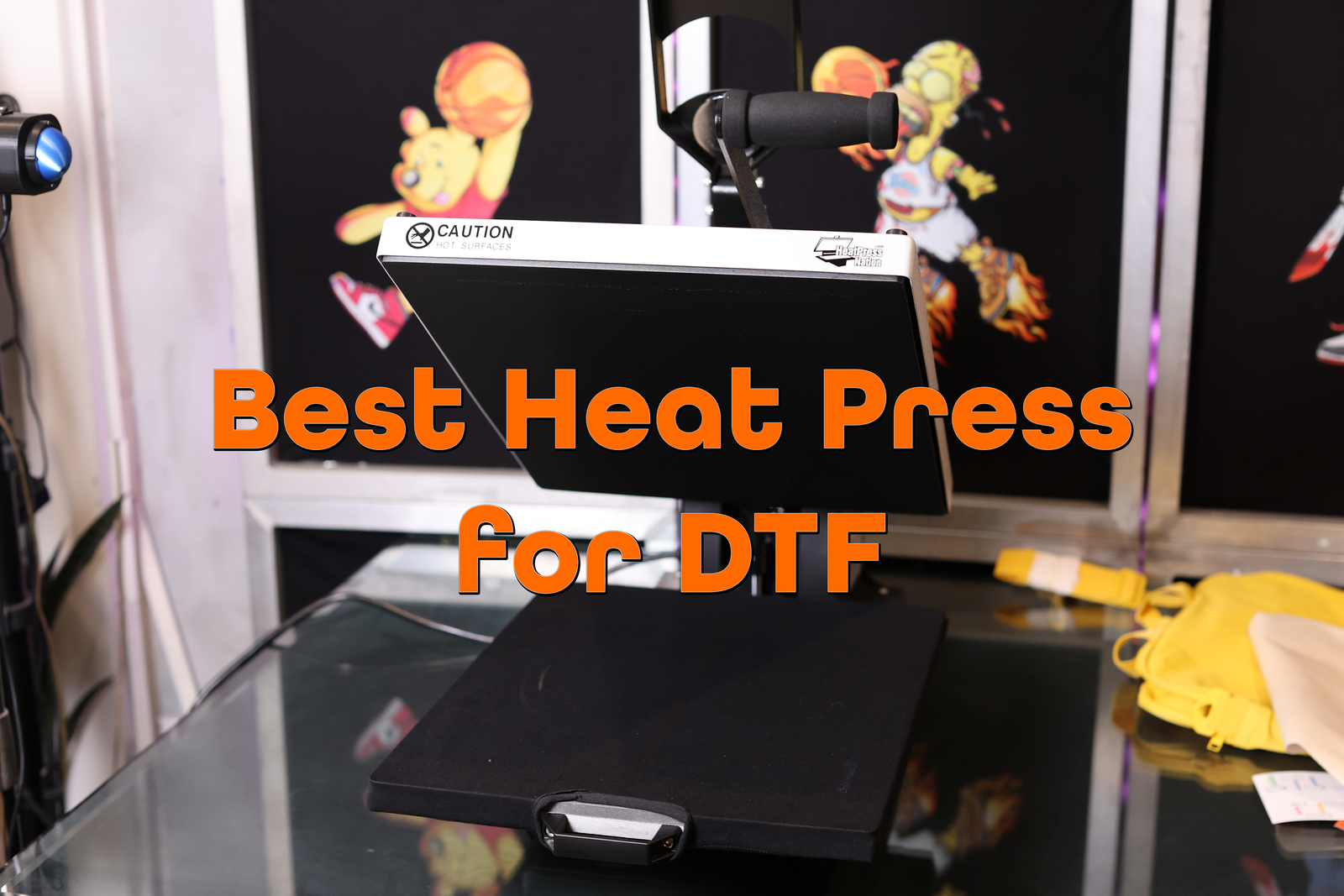  Comparison of the best heat presses for DTF transfers in 2026 by platen and temperature
