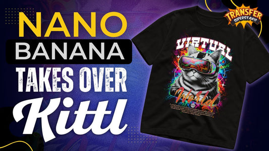 Nano Banana in Kittl: The Ultimate Speed Upgrade for DTF T-Shirt Design