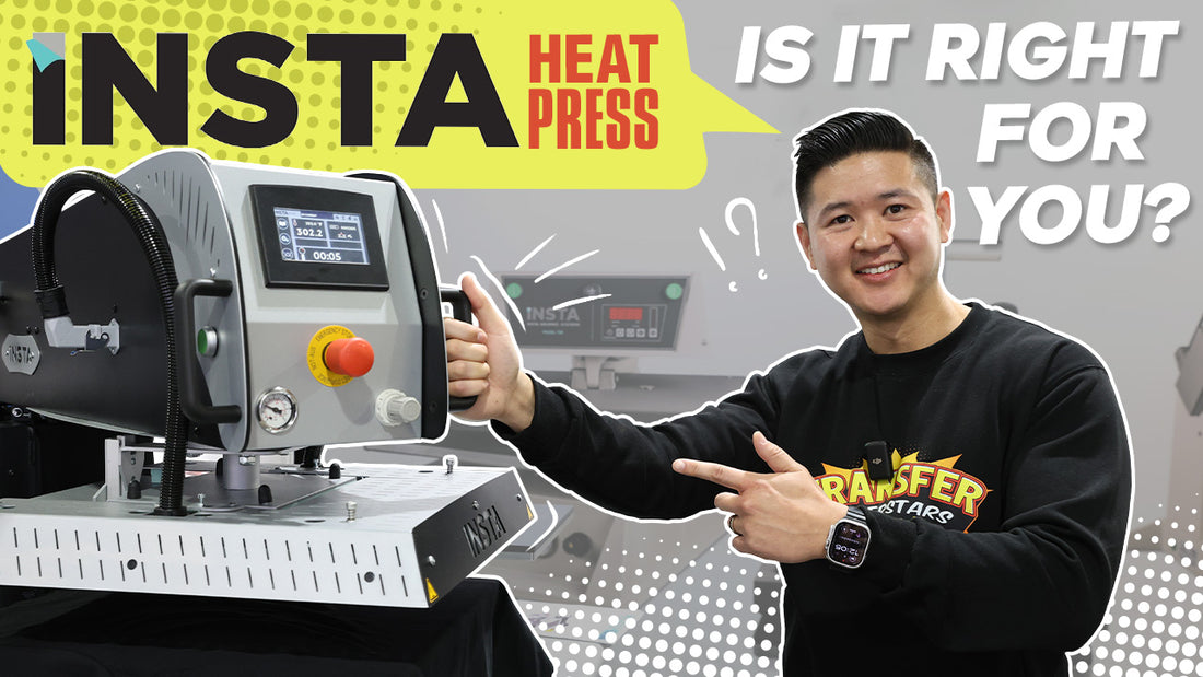 Fashion Forward: Why the INSTA Heat Press Machine Is the Perfect Fit for Your Clothing DTF Transfer Business!