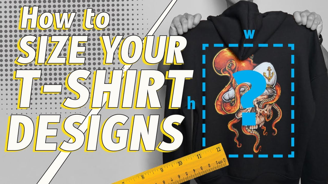 Mastering the Art of T-Shirt Design Sizing for DTF Transfers