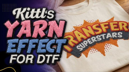 How to Create a 3D Yarn Texture Effect Using AI for DTF Printing