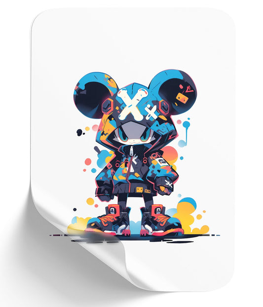 mickey mouse art by nick miller_BxKVjp - DTF Single Peel WB