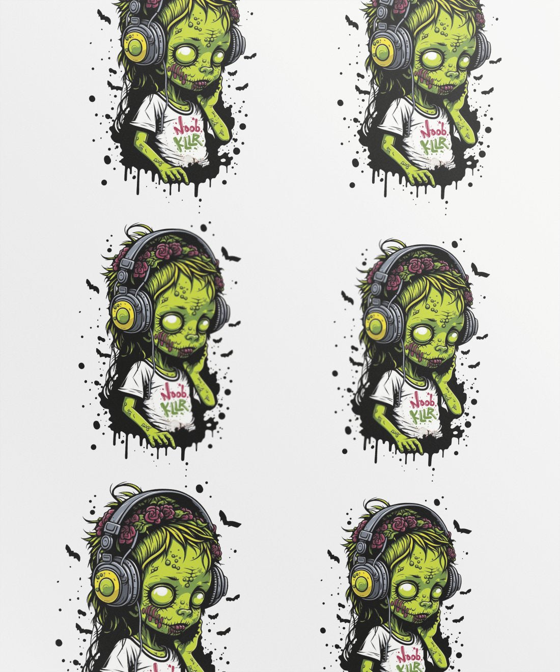 zombie-gamer-gal_-undead-melodies-with-multiple-devices - Image 1