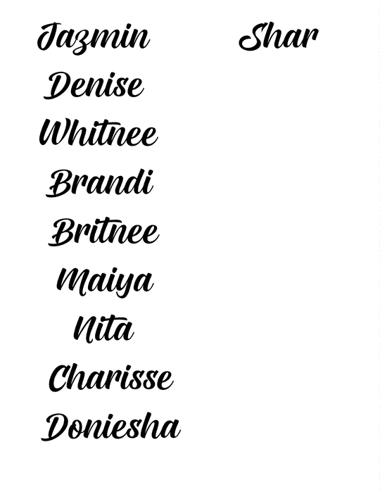 DTF Transfers By Size 1