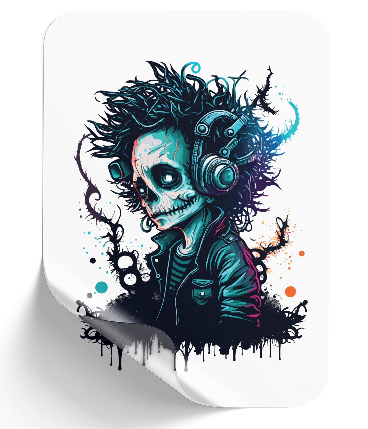 musical-skeleton_-a-creative-and-unique-artistic-representation - DTF Single Peel WB