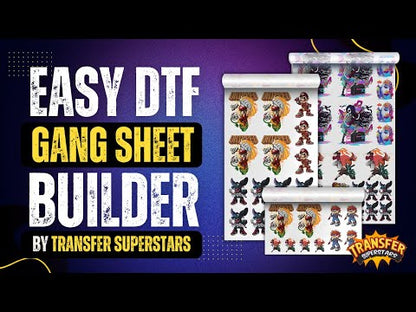 DTF Transfer Online Gang Sheet Builder PRO For Clothing