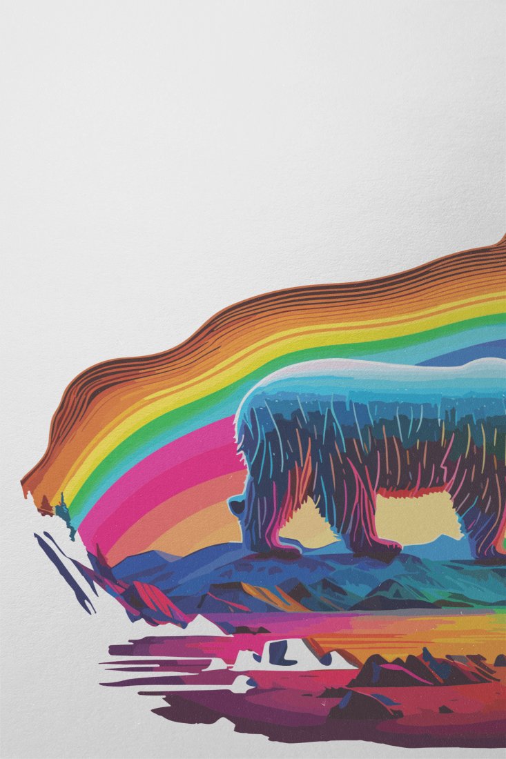 colorful-rainbow-bear-back