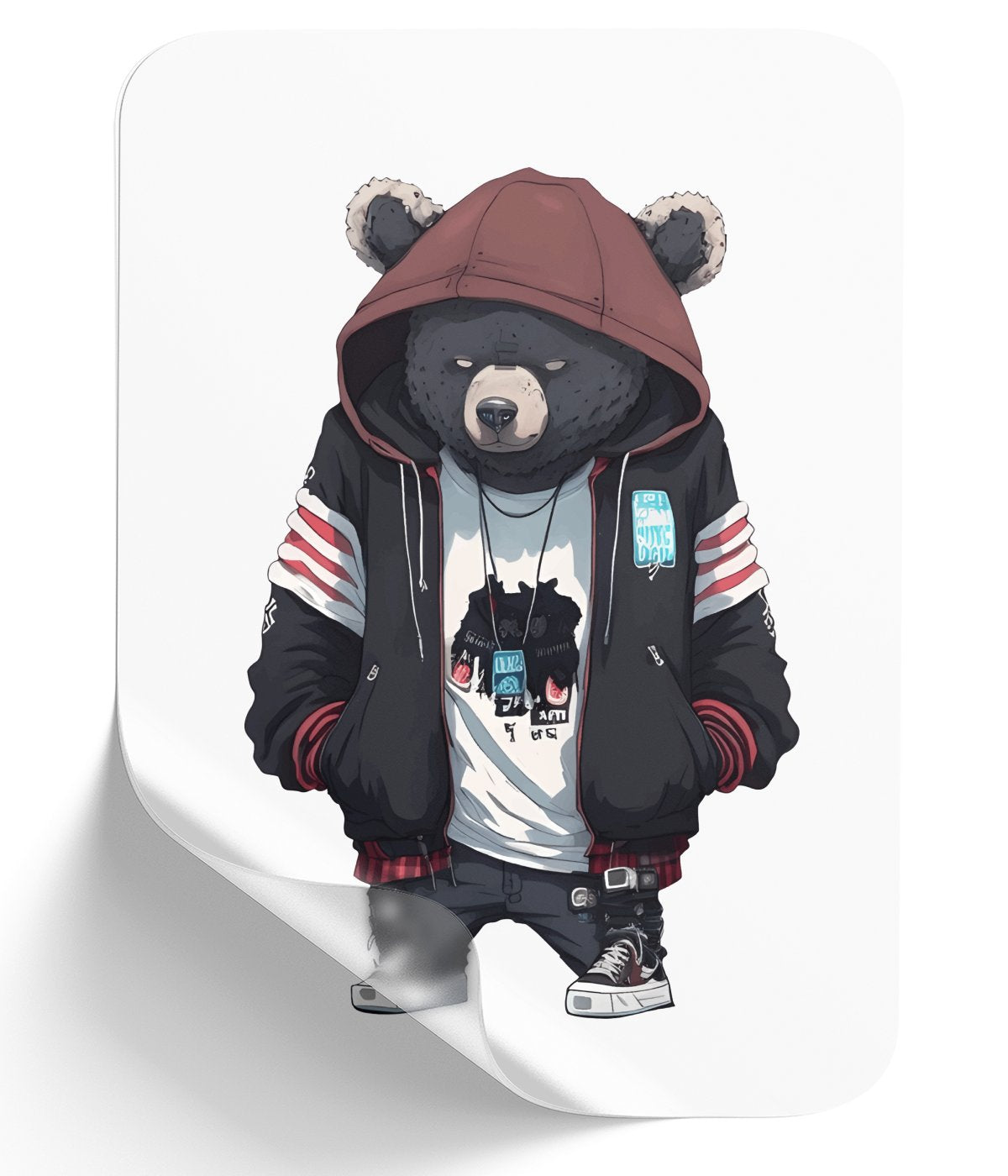 black-bear-mascot-dtf-single-peel-wb